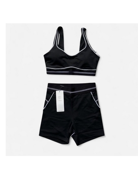 Boutique yoga Short Set